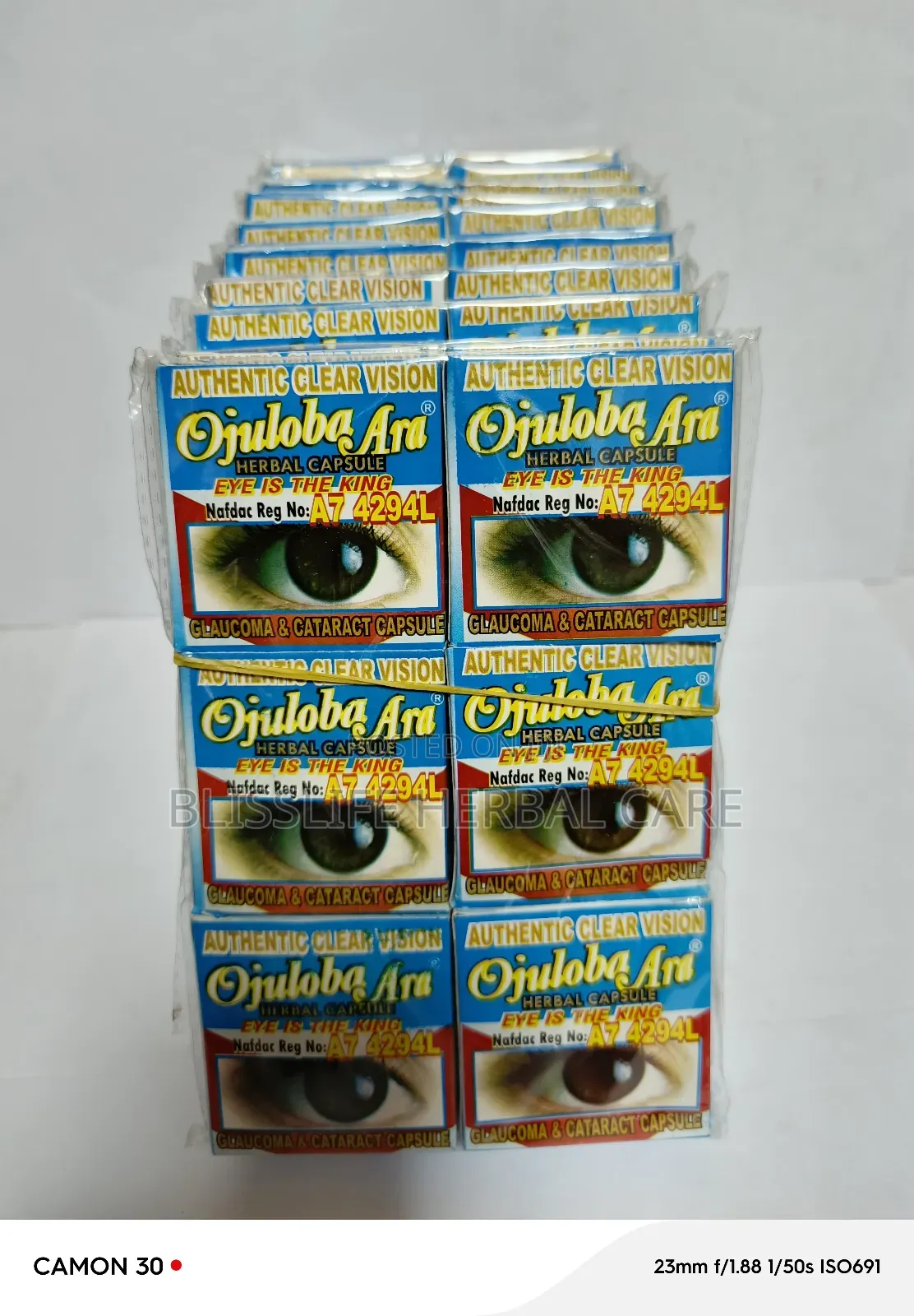Eye Capsule Herbal Solution Ojuloba