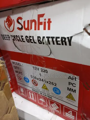 This Is 220a Sunfit Solar Battery
