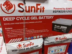 This Is 220a Sunfit Solar Battery