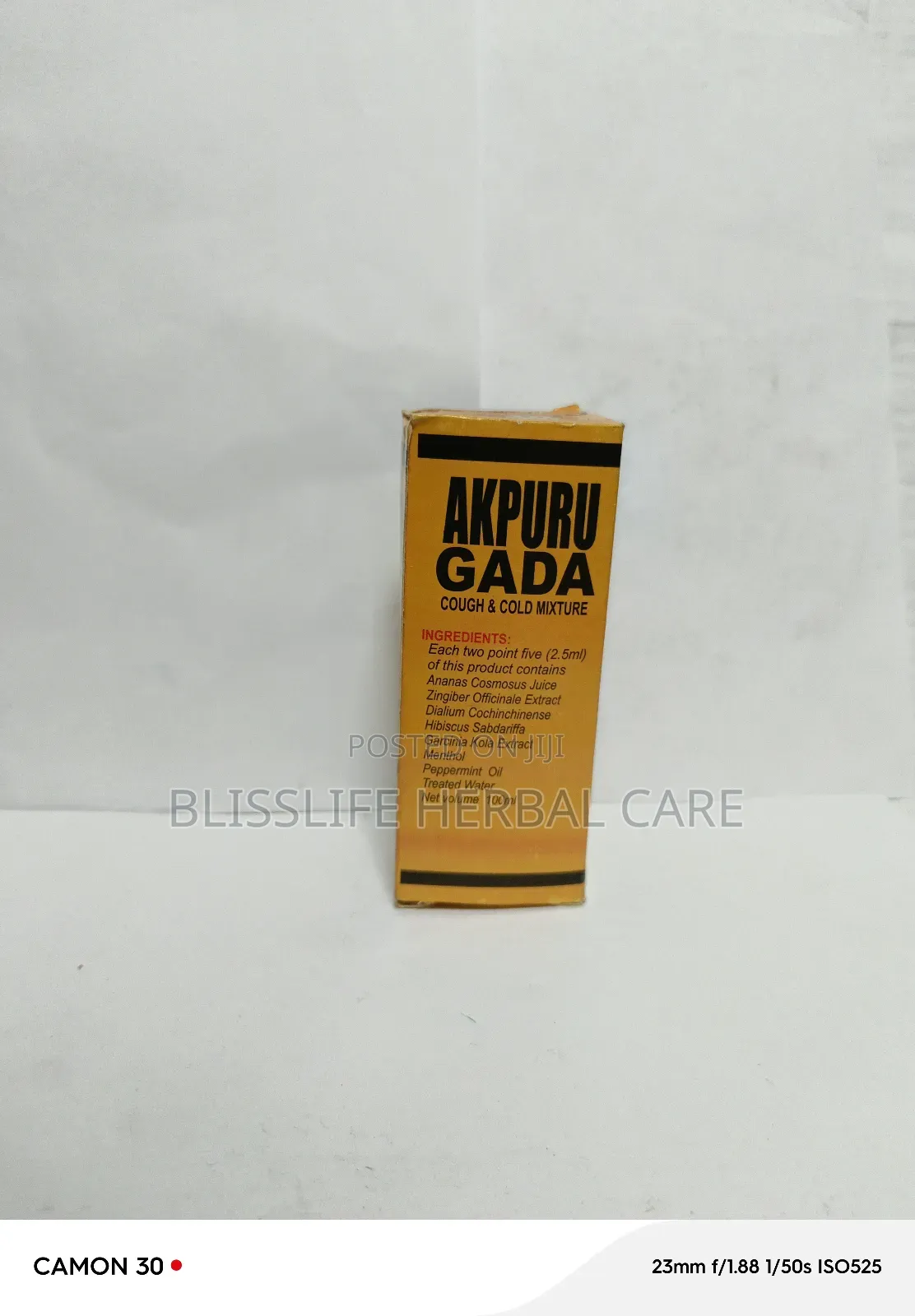 Akpurugada Cough and Cold Herbal Mixture