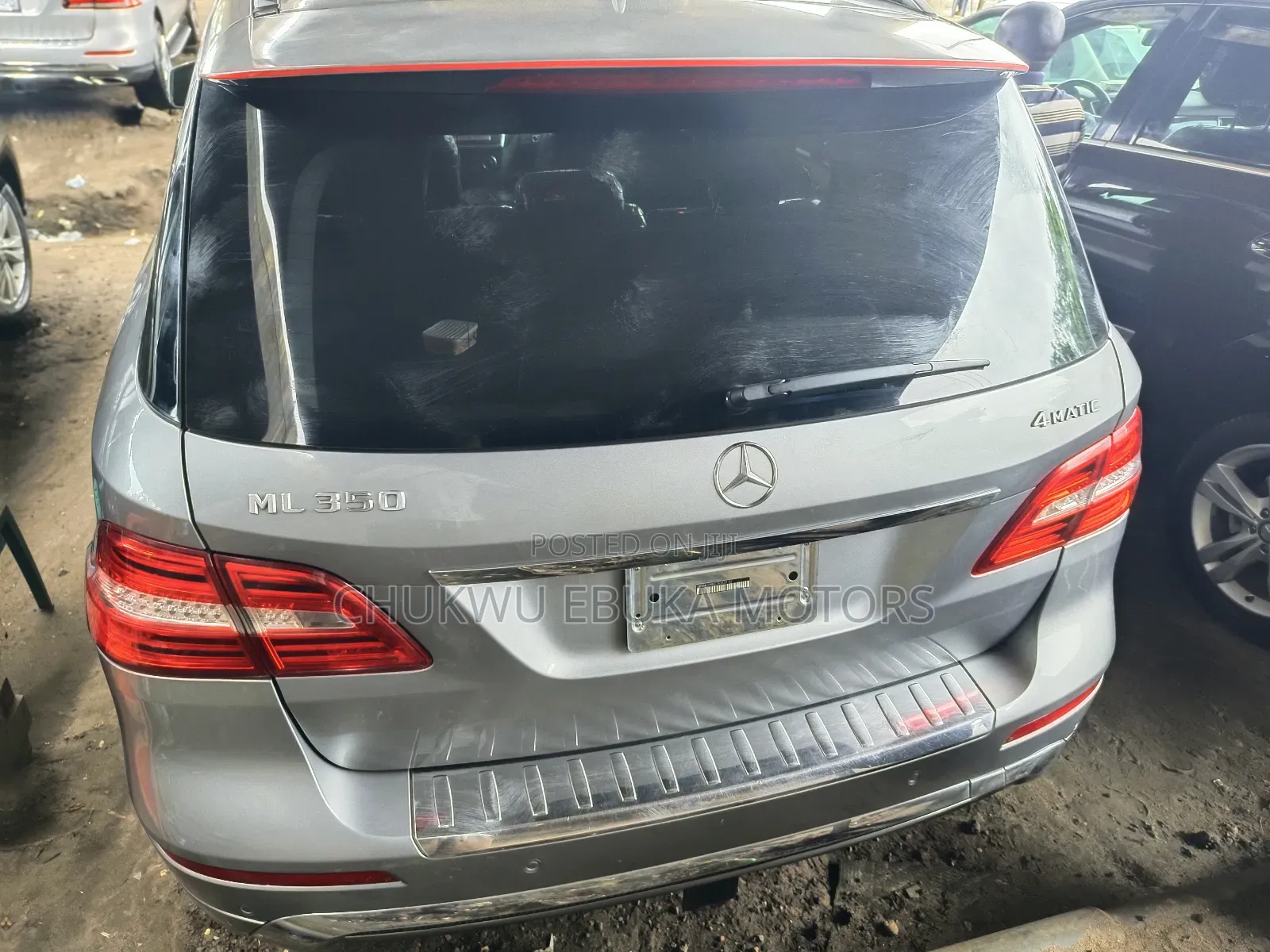 Mercedes-Benz M Class ML 350 4Matic 2012 Gray