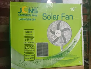 Solar Power Rechargeable Fan