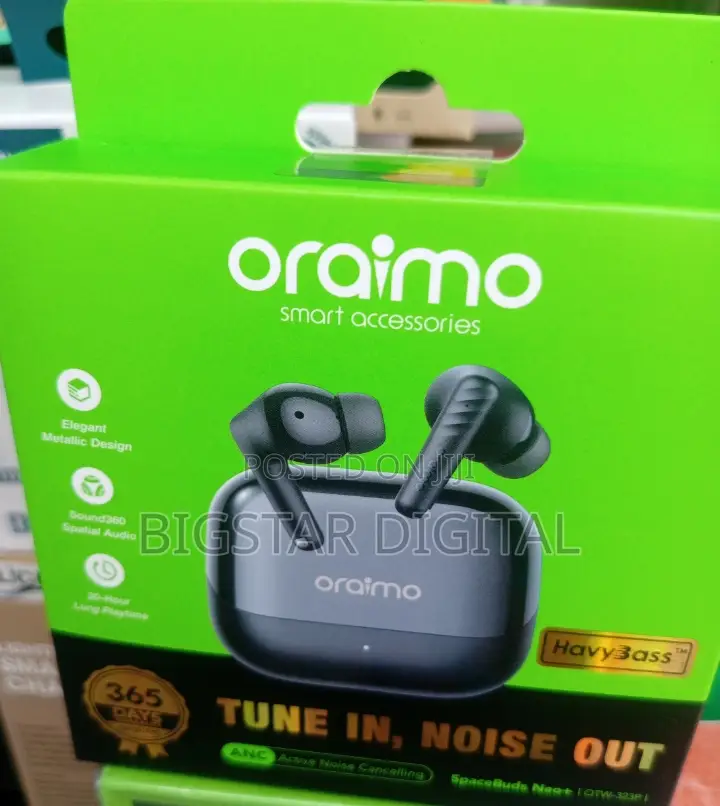 Oraimo Earbuds Spacebuds Neo+ Active Noise Cancelling