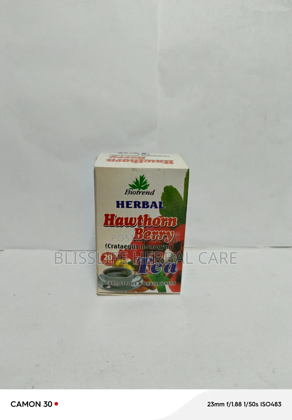 Hawthorn Berry Herbal Tea Biotrend