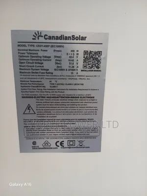 450w Canadian Half Cut Solar Panel Very Effective and Strong
