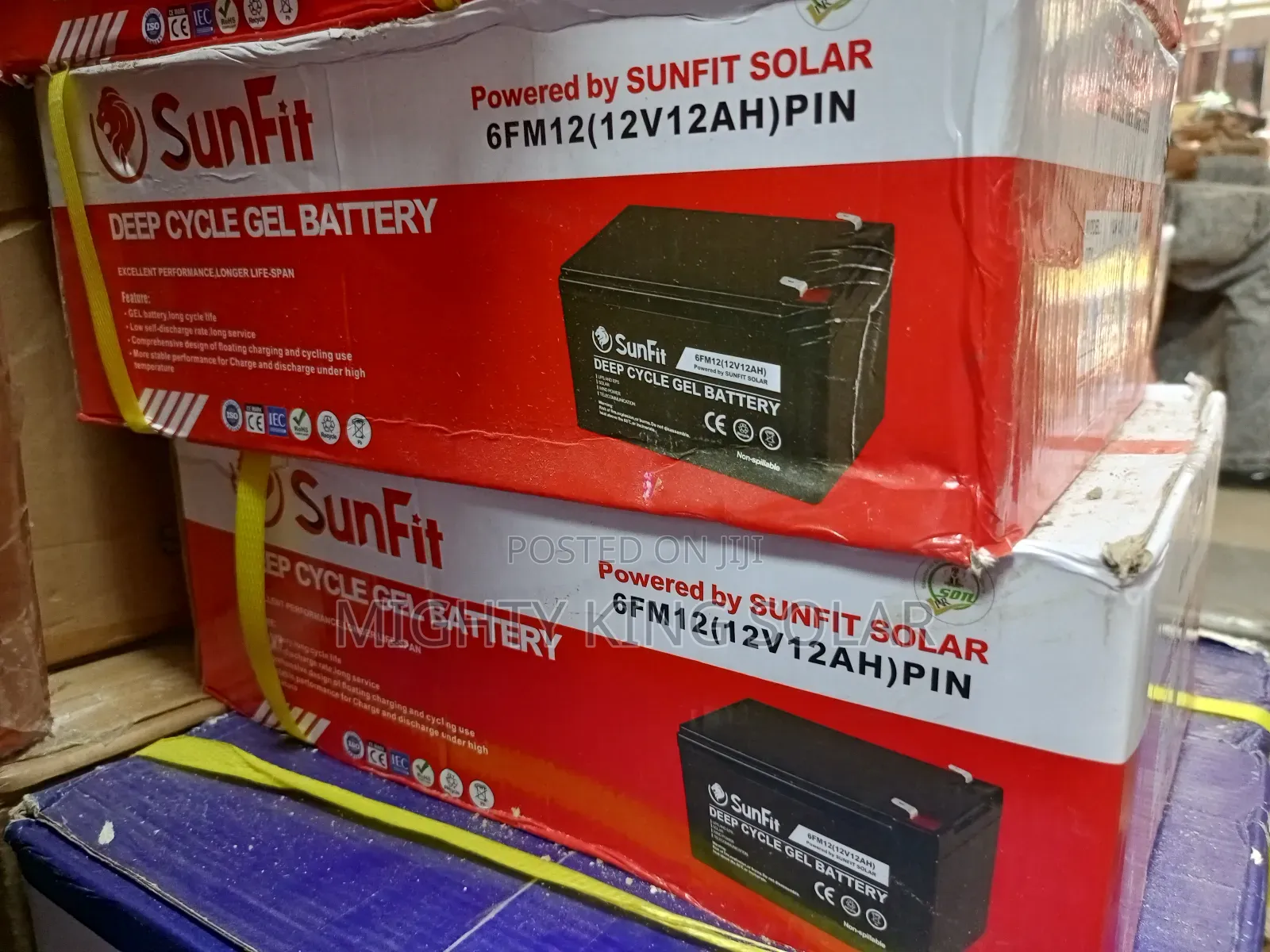 This Is Sunfit 12ah Gel Battery