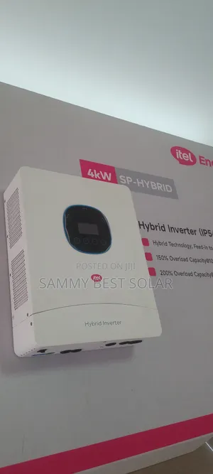  Itel 4kwh Sp<Hybrid Inverter 24v<(1p54) Smart , Reliable"