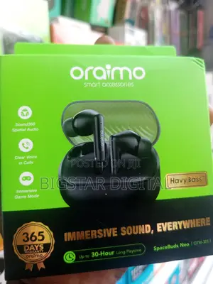 Oraimo Immersive Sound,Everywhere Spacebuds Neo/Otw-323