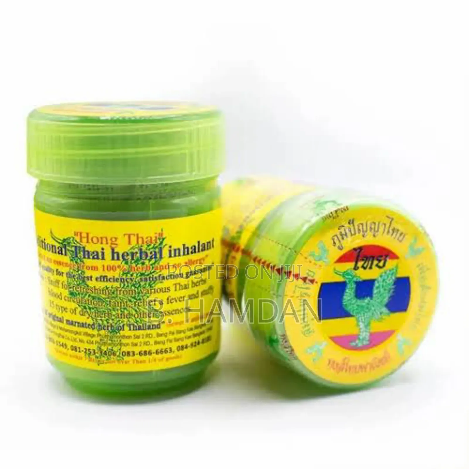 Original Natural Thai Herbal Inhaler