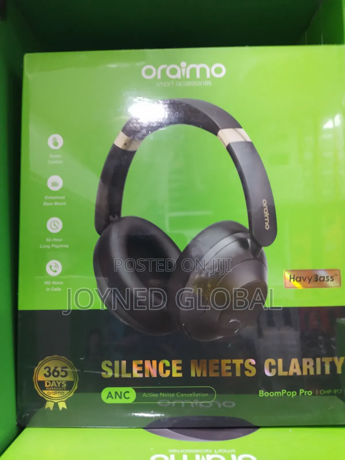 Oraimo Boom Pro With Active Noise Cancellation Headset