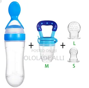 10 Pieces Silicone Feeding Bottle