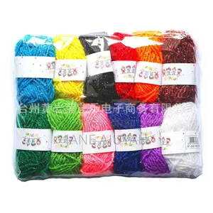 12colors/Set Diy Acrylic Fibers Knitting Wool Yarn-10g