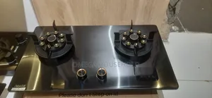 Flip Up 2 Burner Gas With Timer .
