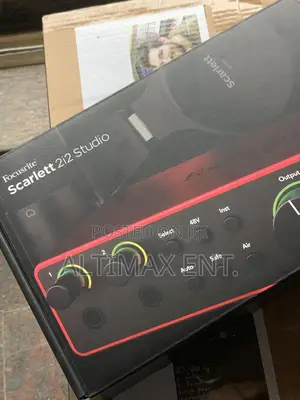 Photo - 4th Gen Focusrite Scarlett 2i2 Studio Bundle