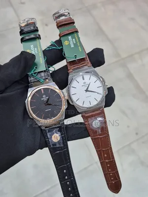 Original Luxury Leather Hislon Wristwatch