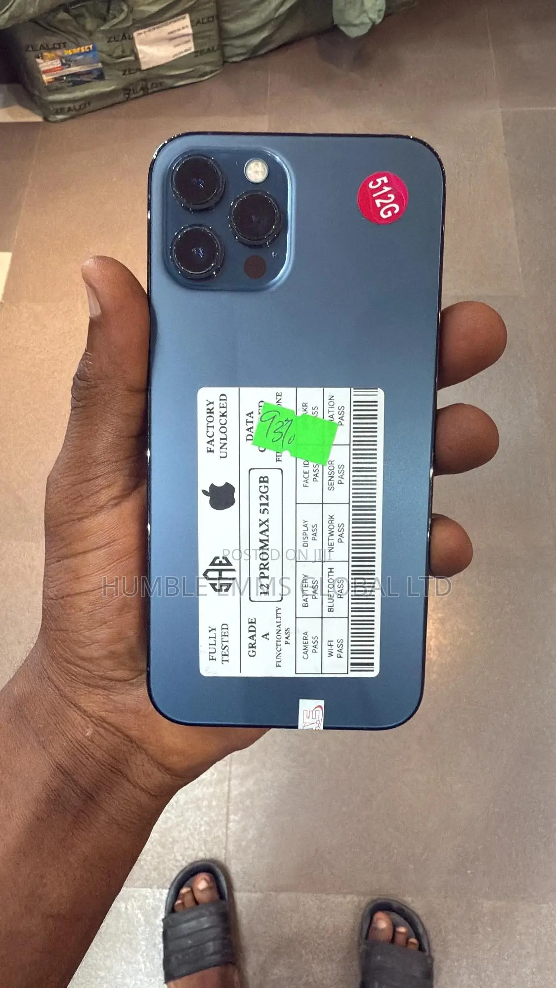 New Apple iPhone 12 Pro Max 512 GB Blue