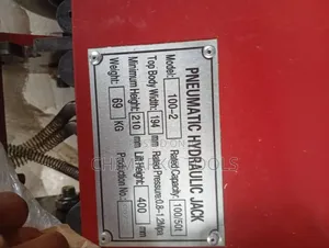 Pneumatic Floor Jack 100t