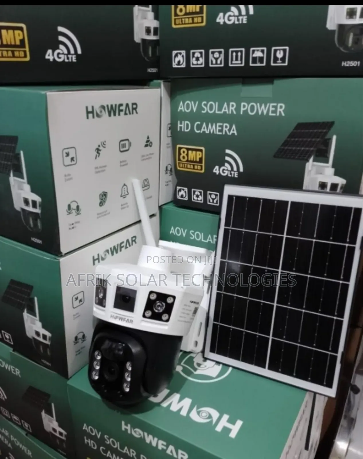 Solar CCTV Hd Camera 8mp