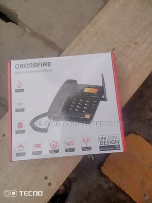 Crossfire Table Phone With Memory Card
