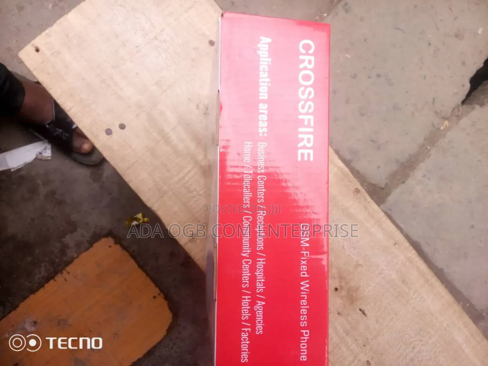 Crossfire Table Phone With Memory Card