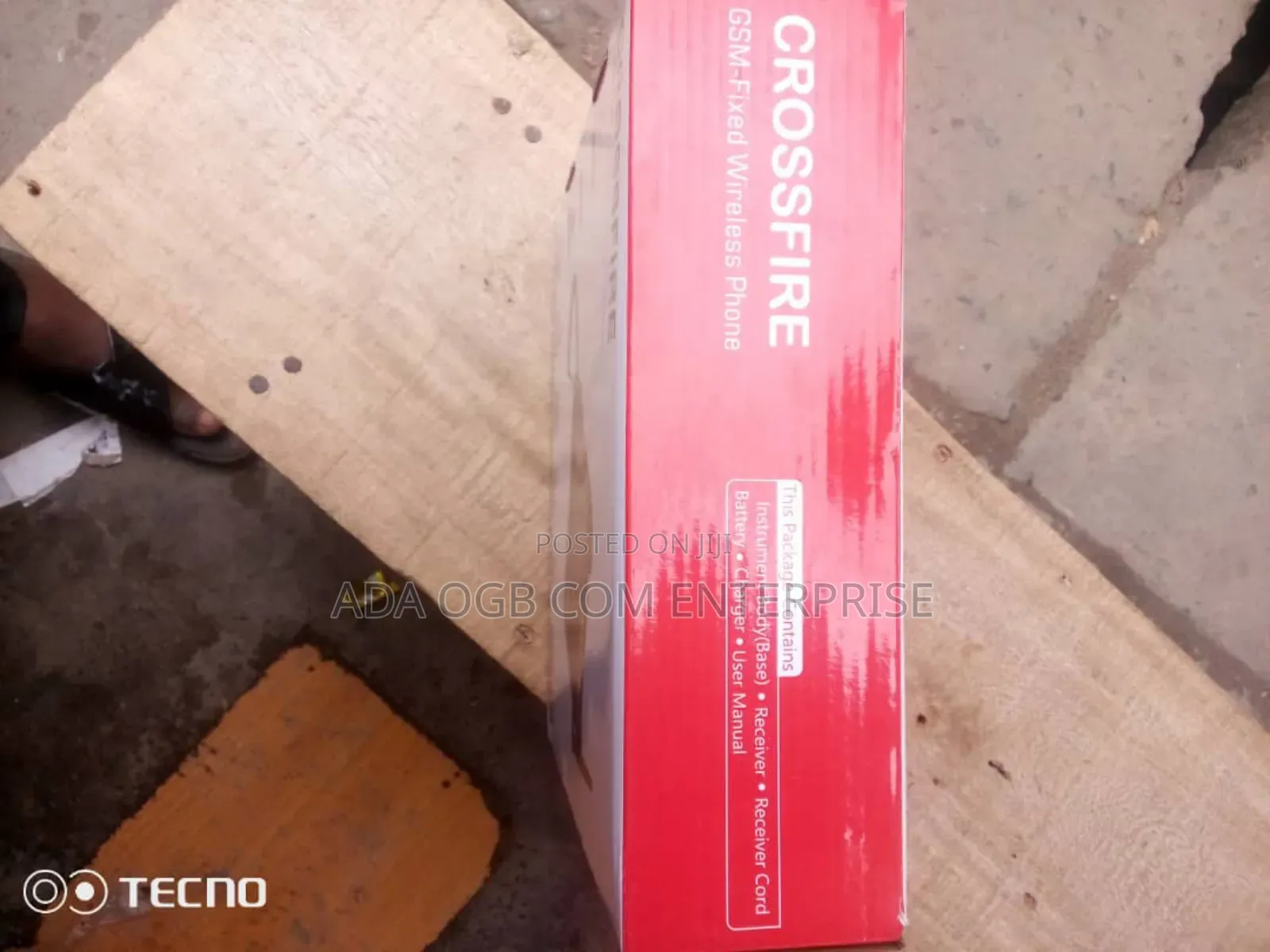 Crossfire Table Phone With Memory Card