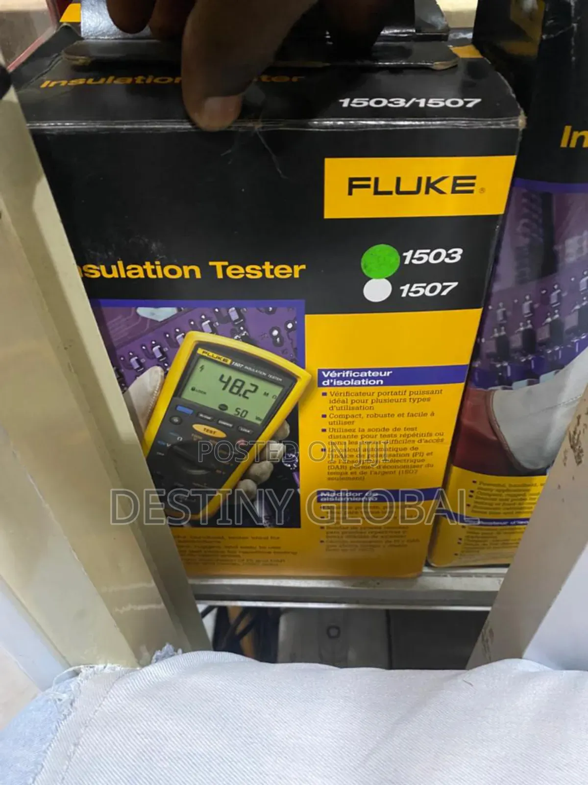 Fluke 1507 Insulation Resistance Tester