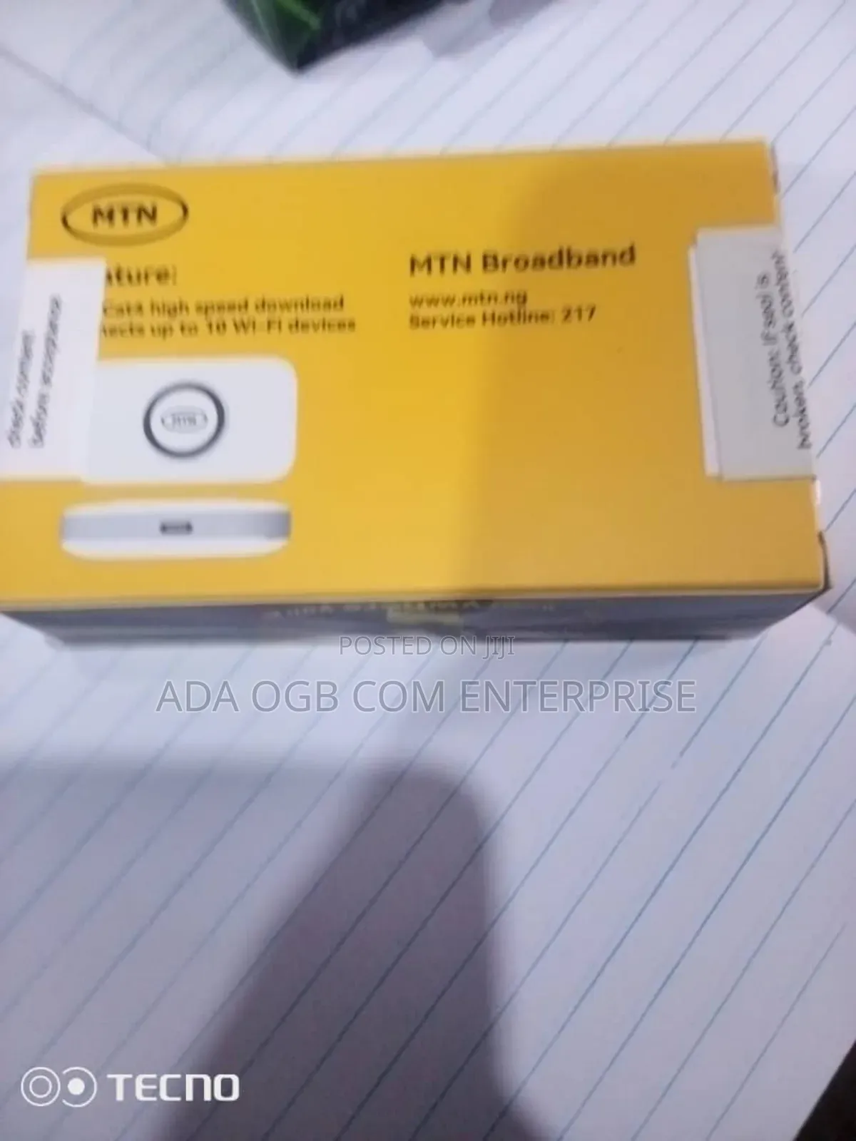 MTN Cat 4 4g With 30g (Non Universal)