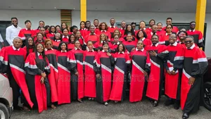 Red / Black Choir Robes Bulk Rental