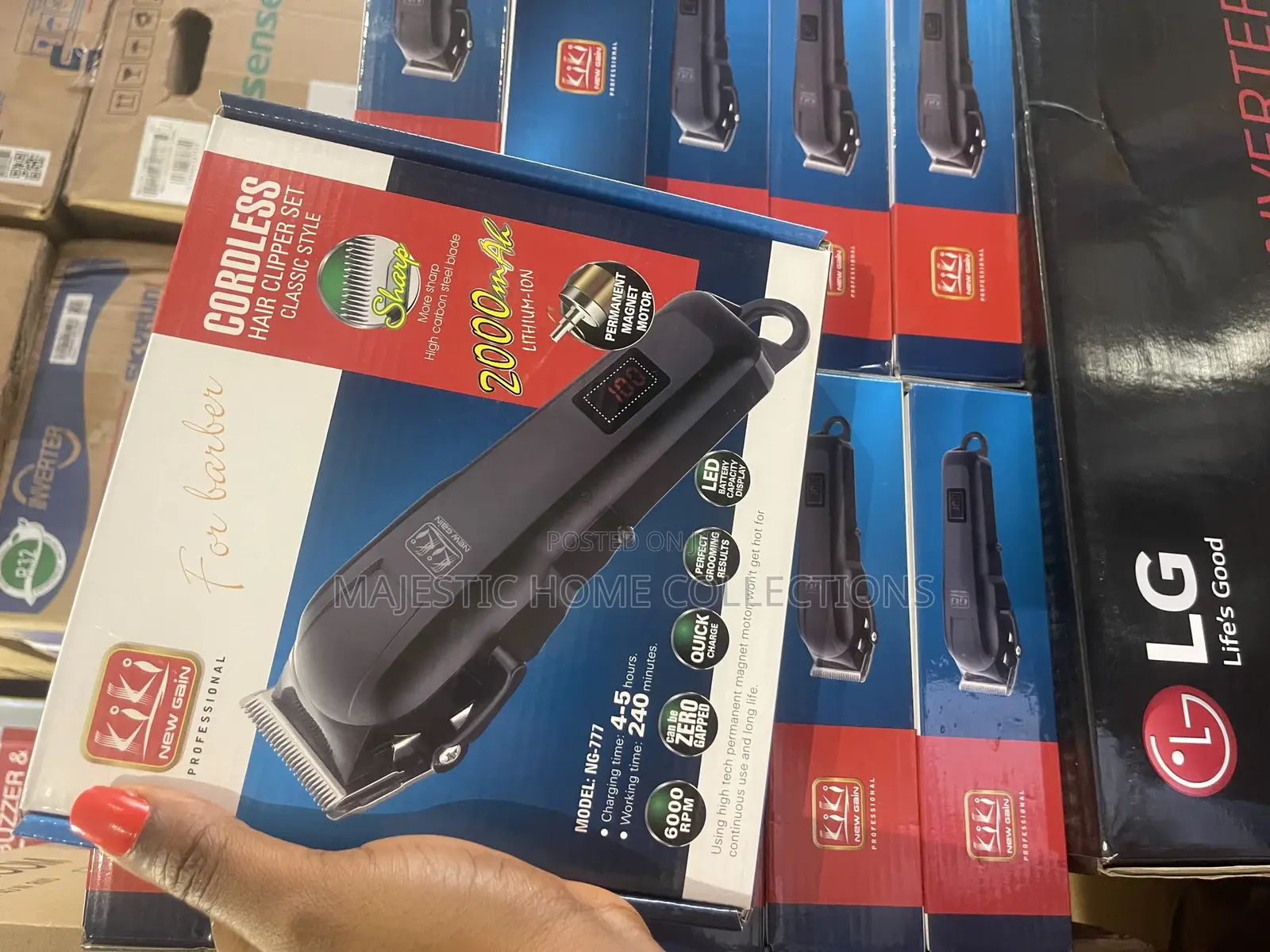 Kiki Rechargeable Clipper