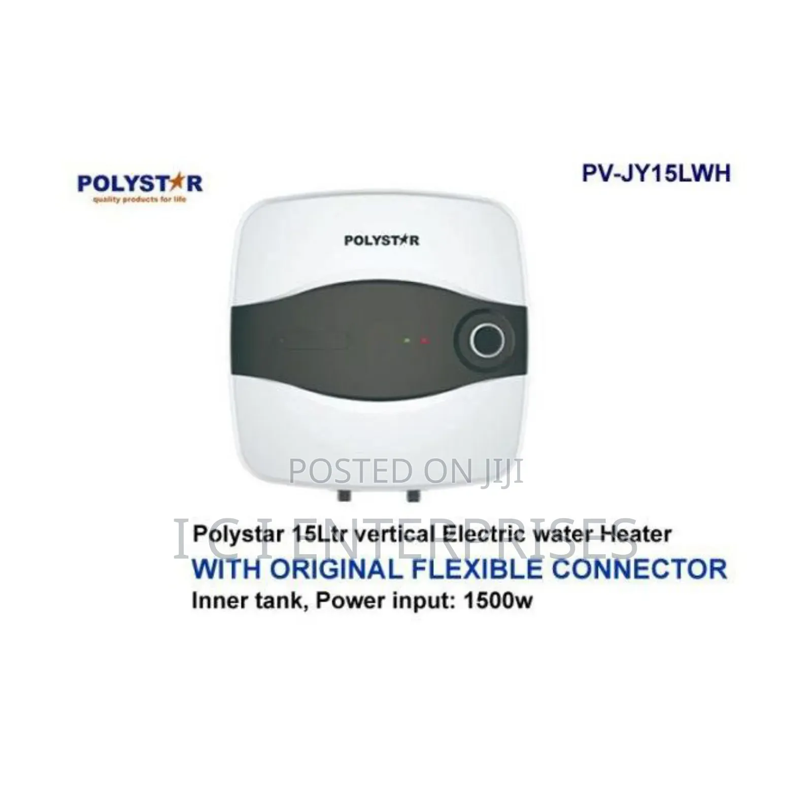 Polystar 15l Vertical Water Heater
