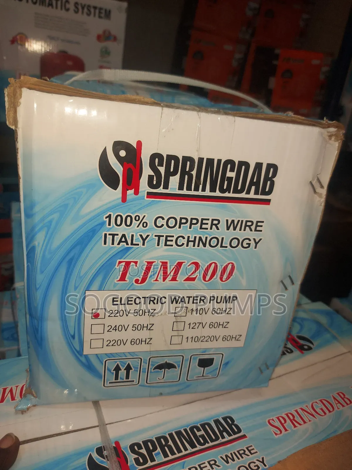 Springdab Surface Pump Type 2.2kw/3hp Single Phase