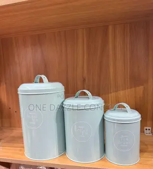 3pcs Stainless Cannister Set