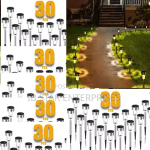 Smart Lighting: 180pcs High-Performance Solar Garden Lights