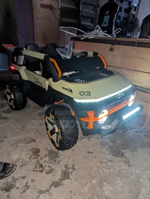 Pobo Battery Operated Jeep for Kids Ride