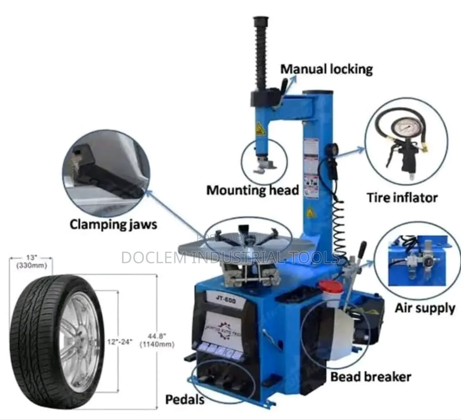 Automatic Tyre Charger