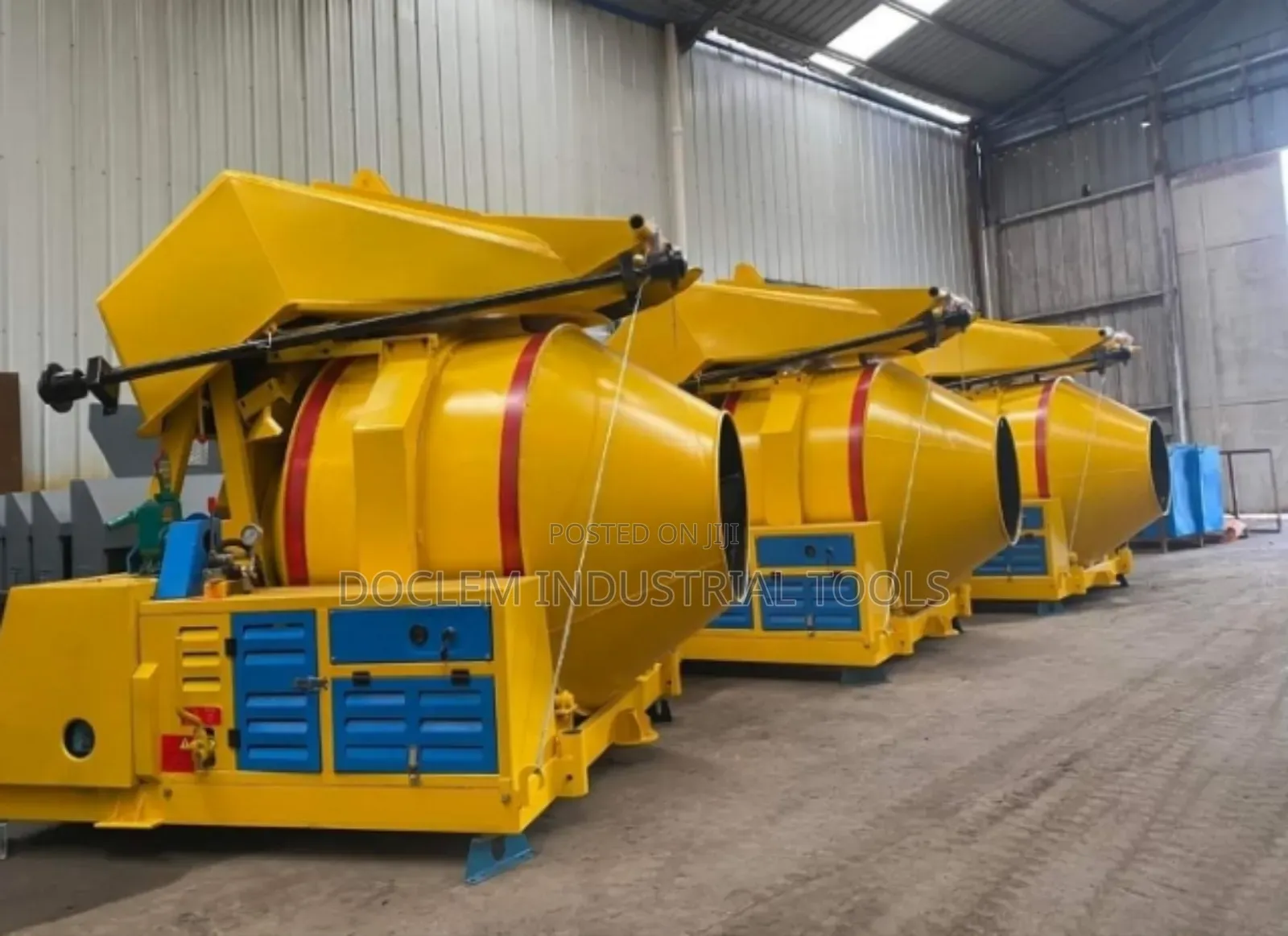 650l Self Loader Concrete Mixer