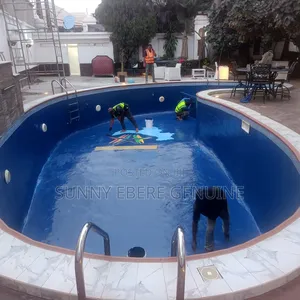 Swimming Pool Paint Coating Deep Blue