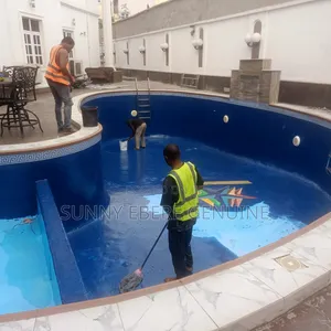 Swimming Pool Paint Coating Deep Blue