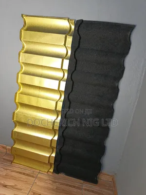 Photo - Golden Back Milano Storm Cottage Roofing Sheet Black Color