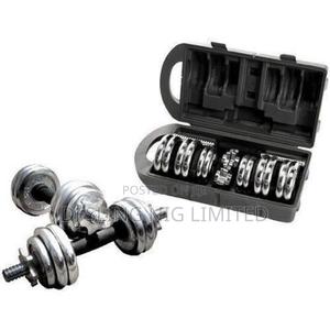 30kg Adjustable Dumbell Set With Case of 15kg on Each Hand