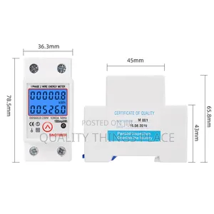 Meter Reader With Reset Button