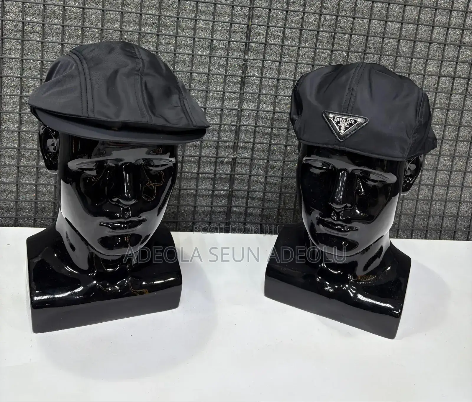 Prada Leather Panama