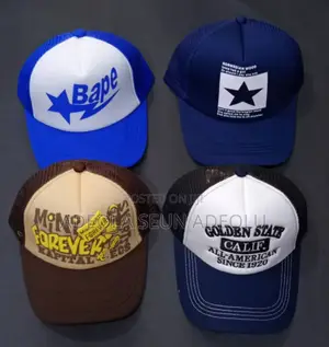 Quality Branded Mesh Face Cap
