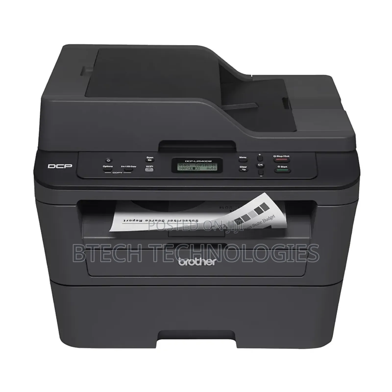Brother Dcpl2540dw Wireless Compact Monochrome Laser Printer