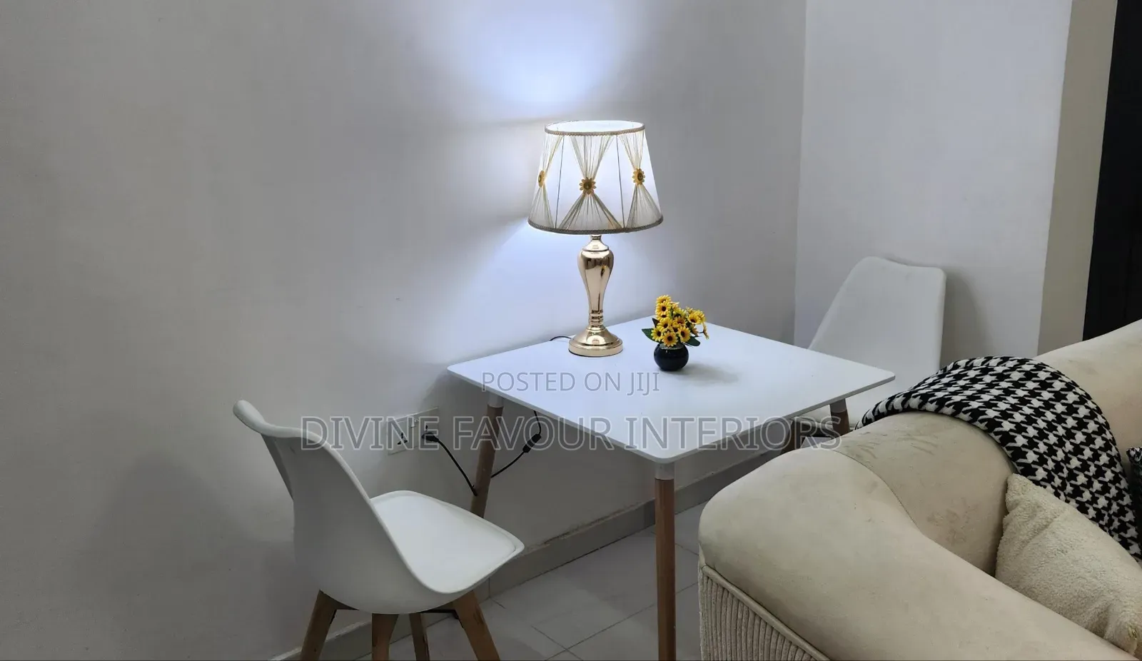 Beechwood Dining Table With 2 Sitting Chairs