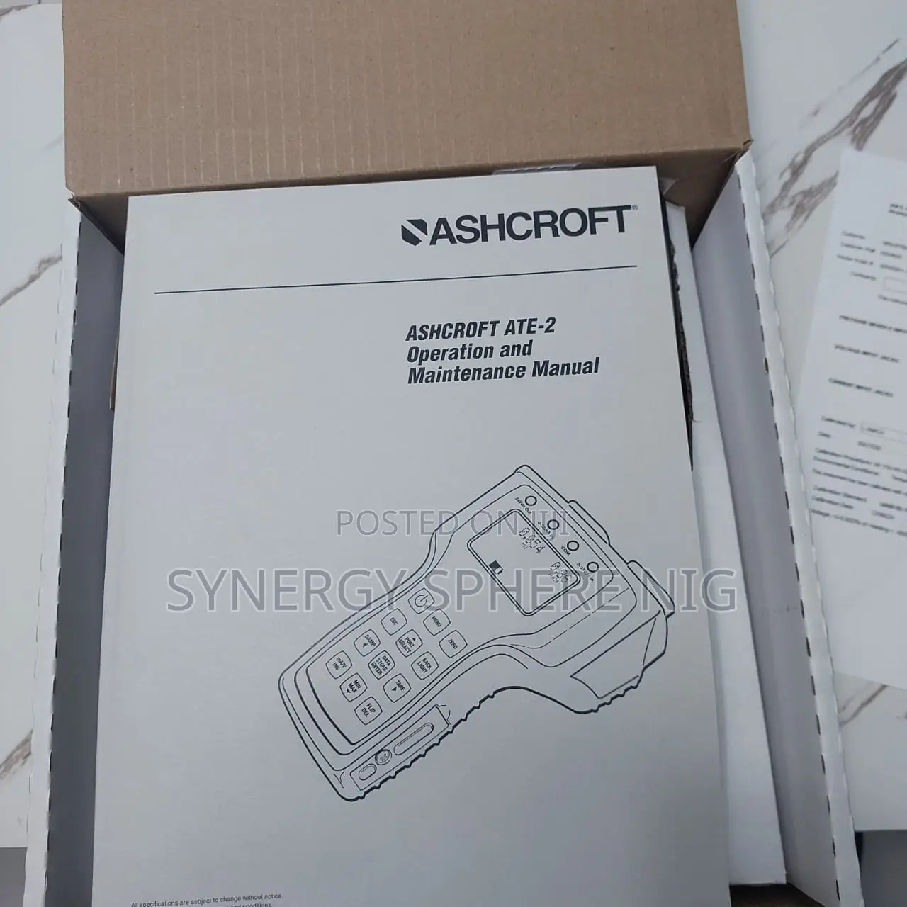 Ashcroft Ate-2 Handheld Pressure Calibrator