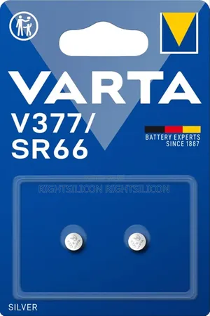 2x Usa Varta V377 Sr66 Battery - Pack of 2