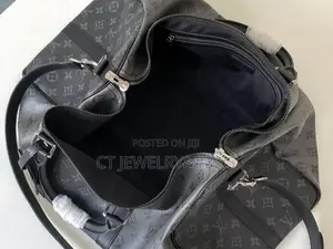Louis Vuitton Keepall 50 Monogram Eclipse Canvas Oneluxury