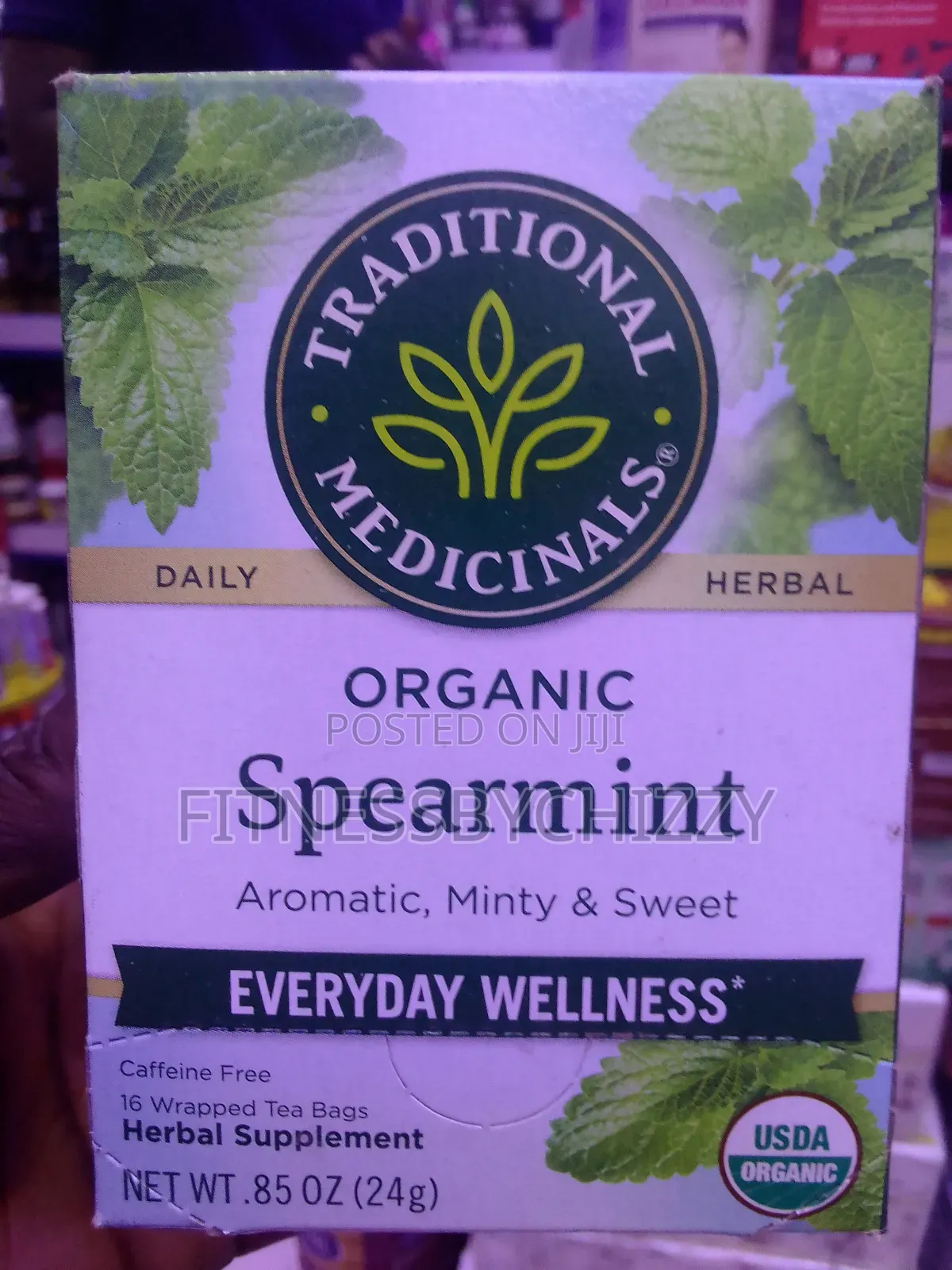 Spearmint Herbal Supplement X 16 Tea Bags
