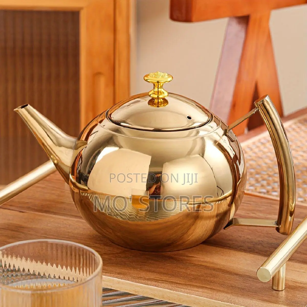 2 Litre Gold Coffee Kettle